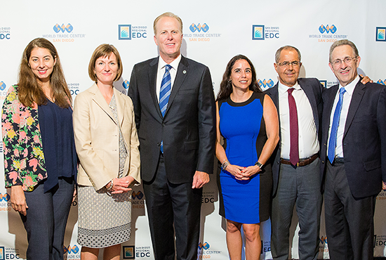 USMEX Staff with Mayor Kevin Faulconer