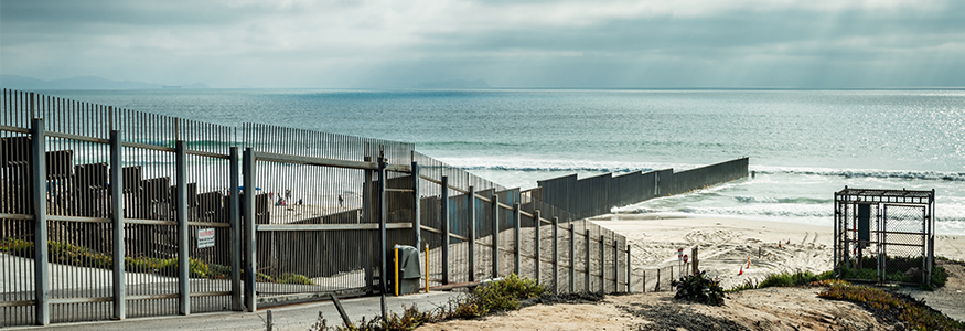 U.S.-Mexico Border at Tijuana